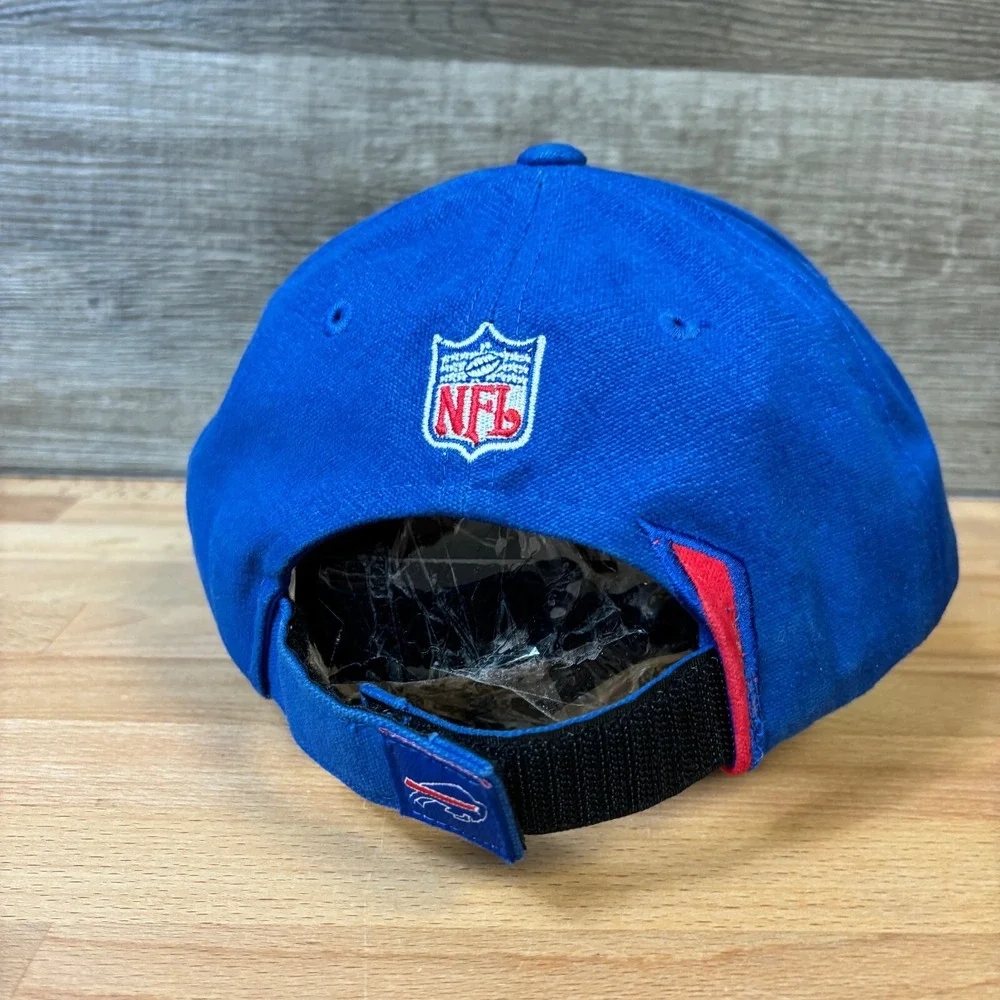 Vintage Buffalo Bills Hat Strap Back Blue NFL Football SPL 28 Sports Specialties